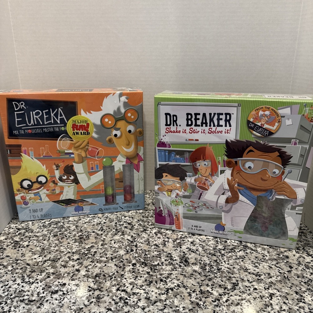 Dr. Beaker  Science Speed Logic Family Game Puzzle Race Dr. Eureka‎ Molecules